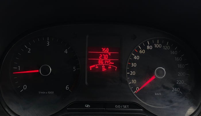 2012 Volkswagen Polo TRENDLINE 1.2L DIESEL, Diesel, Manual, 86,141 km, Odometer Image