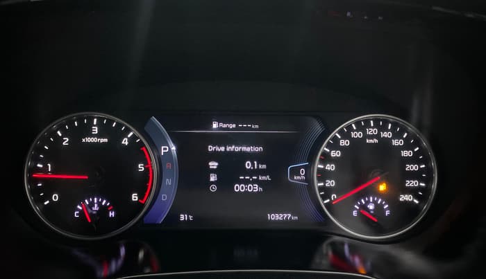 2020 KIA SELTOS GTX PLUS AT 1.5 DIESEL, Diesel, Automatic, 1,03,275 km, Odometer Image