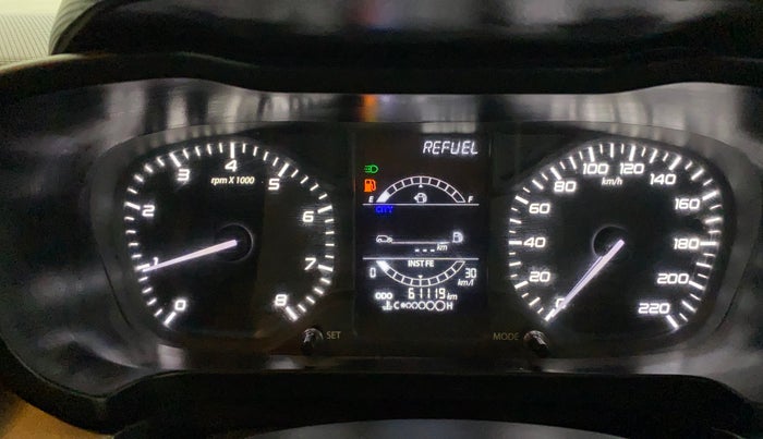 2021 Tata ALTROZ XT PETROL, Petrol, Manual, 61,105 km, Odometer Image