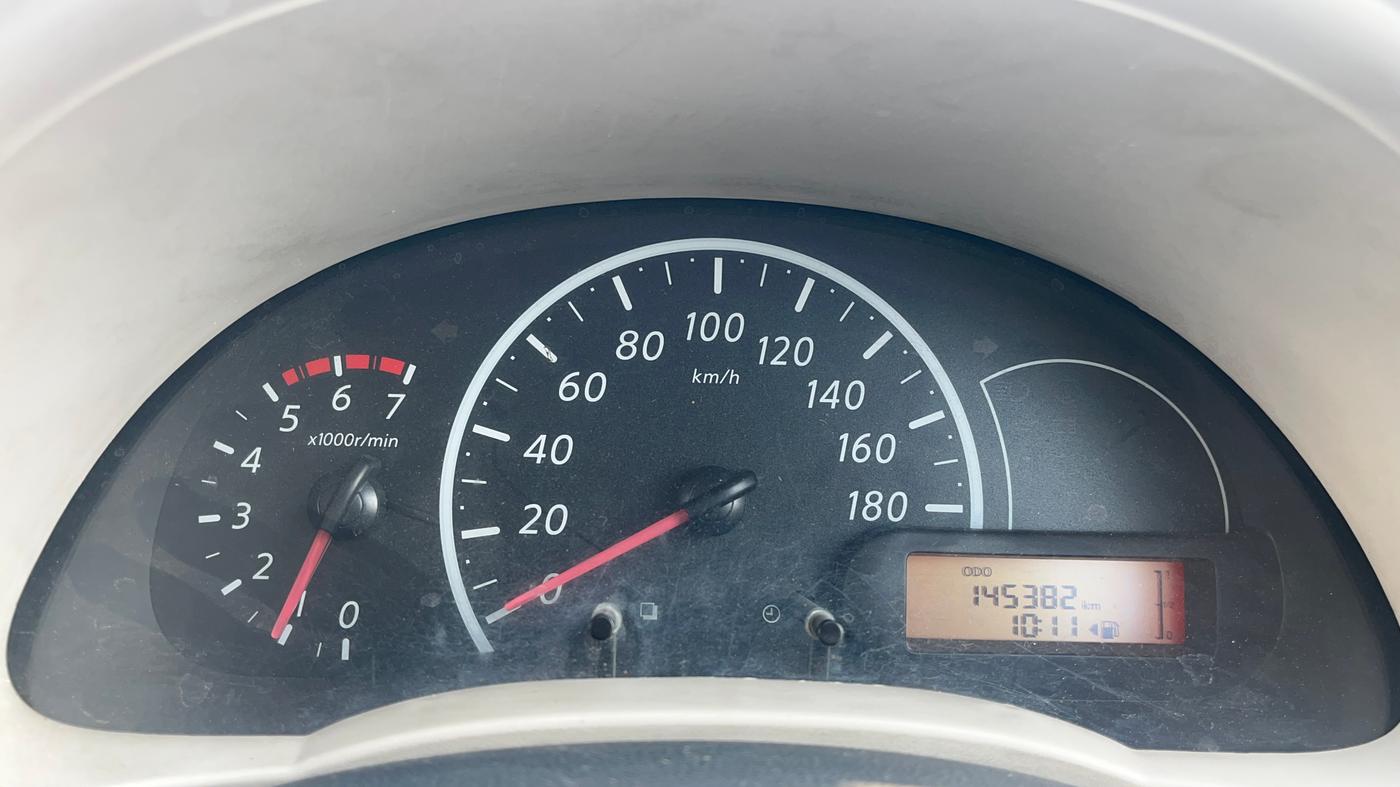 2014 Nissan Micra Active XV, Petrol, Manual, 1,45,363 km, Odometer Image