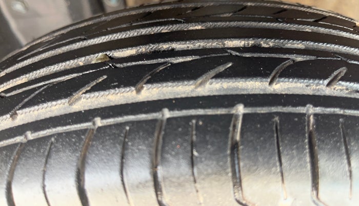 2014 Nissan Micra Active XV, Petrol, Manual, 1,45,363 km, Left Front Tyre Tread