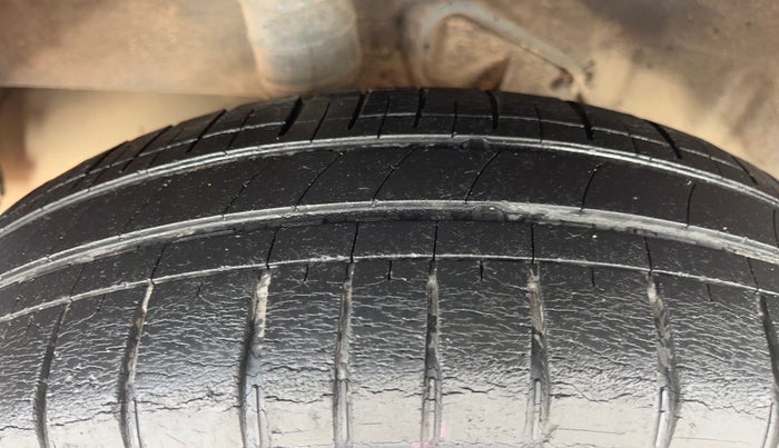 2014 Nissan Micra Active XV, Petrol, Manual, 1,45,363 km, Right Rear Tyre Tread