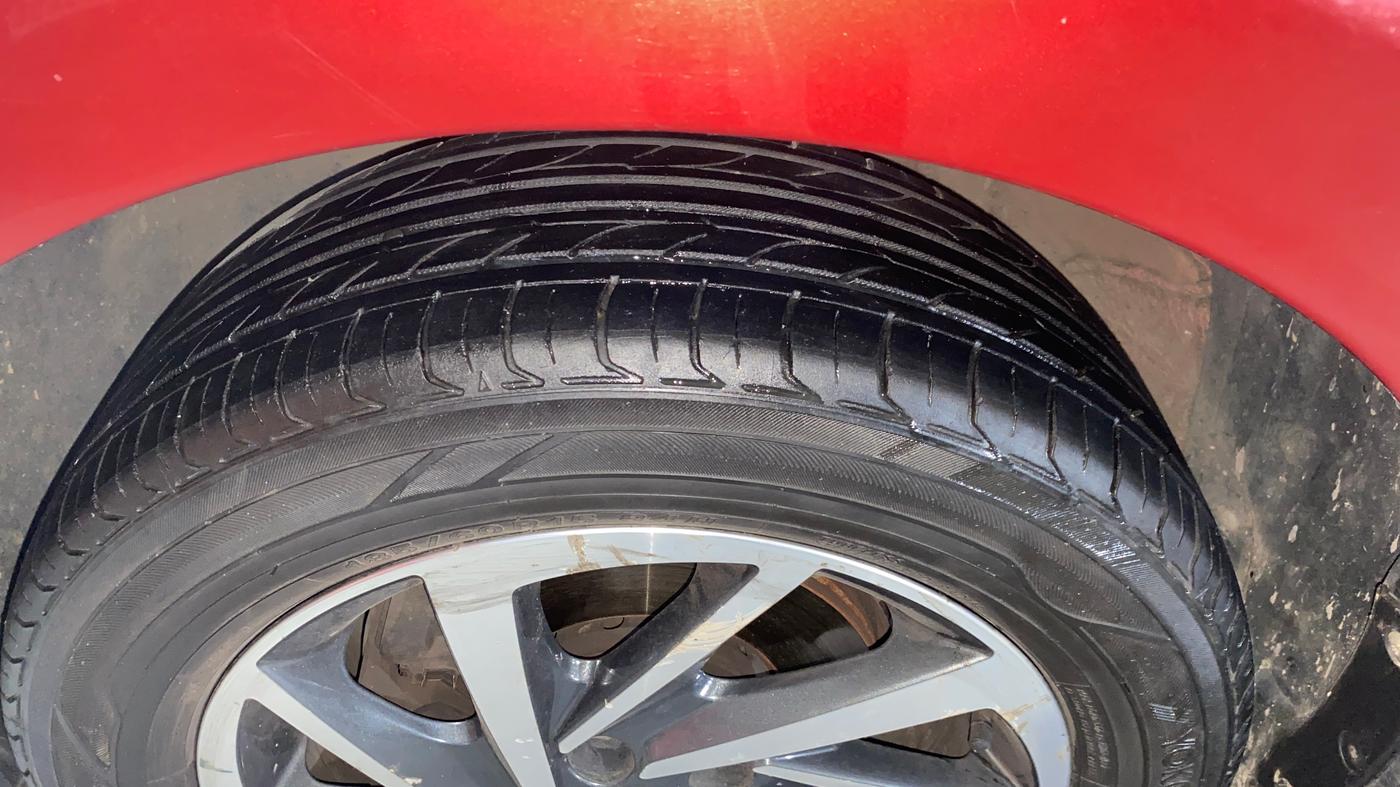2019 Volkswagen Polo COMFORTLINE 1.0L MPI, Petrol, Manual, 78,749 km, Left Front Tyre Tread