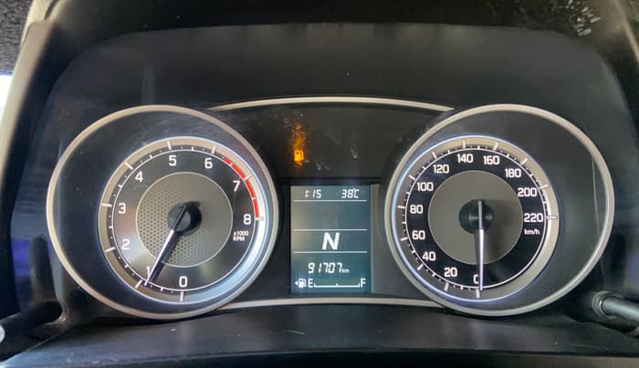 2018 Maruti Dzire ZXI AMT, Petrol, Automatic, 91,687 km, Odometer Image