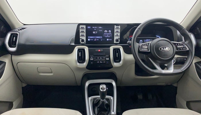 2021 KIA SONET HTX 1.0 IMT, Petrol, Manual, 6,255 km, Dashboard