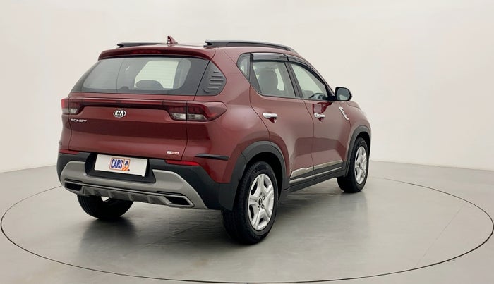 2021 KIA SONET HTX 1.0 IMT, Petrol, Manual, 6,255 km, Right Back Diagonal