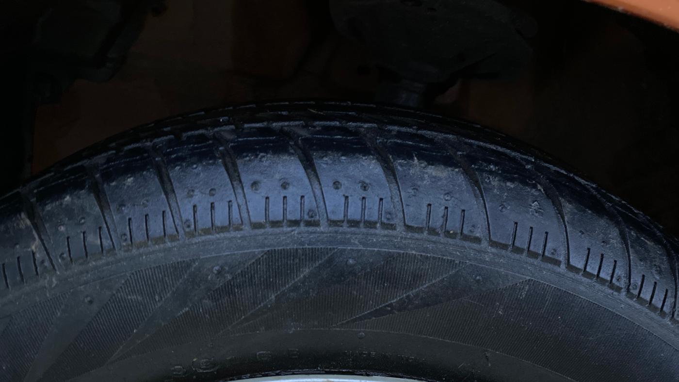 2018 Maruti Celerio ZXI AMT, Petrol, Automatic, 7,481 km, Left Front Tyre Tread