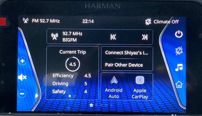 2022 Tata NEXON XZA PLUS DIESEL, Diesel, Automatic, 8,923 km, Infotainment System