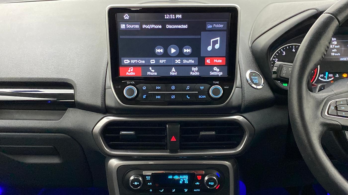 2019 Ford Ecosport 1.5 TITANIUM PLUS TI VCT AT, Petrol, Automatic, 42,815 km, Air Conditioner
