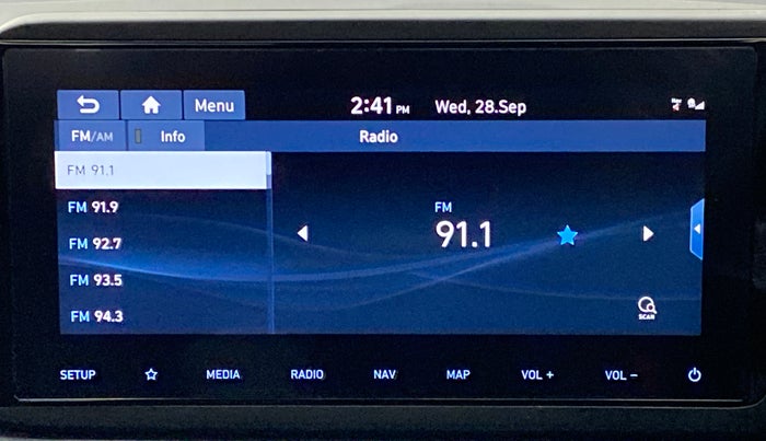 2021 Hyundai NEW I20 N LINE N8 1.0 TURBO GDI DCT, Petrol, Automatic, 17,097 km, Infotainment System