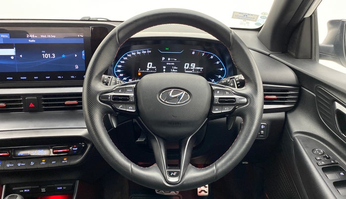 2021 Hyundai NEW I20 N LINE N8 1.0 TURBO GDI DCT, Petrol, Automatic, 17,097 km, Steering Wheel Close Up