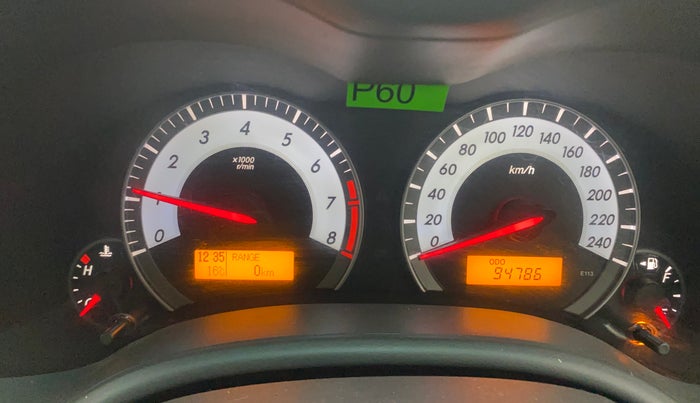 2014 Toyota Corolla Altis G PETROL, Petrol, Manual, 94,763 km, Odometer Image