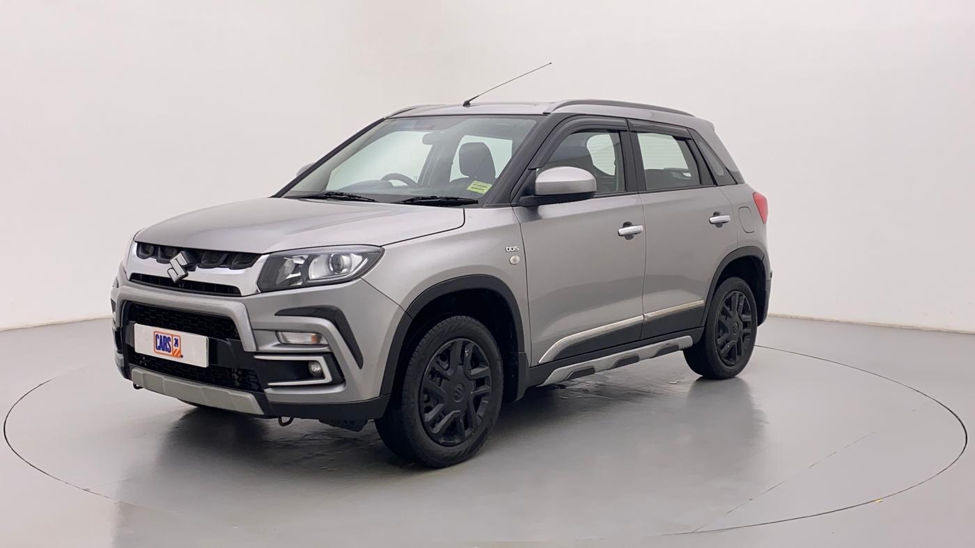 2019 Maruti Vitara Brezza ZDI AMT, Diesel, Automatic, 42,124 km, Left Front Diagonal