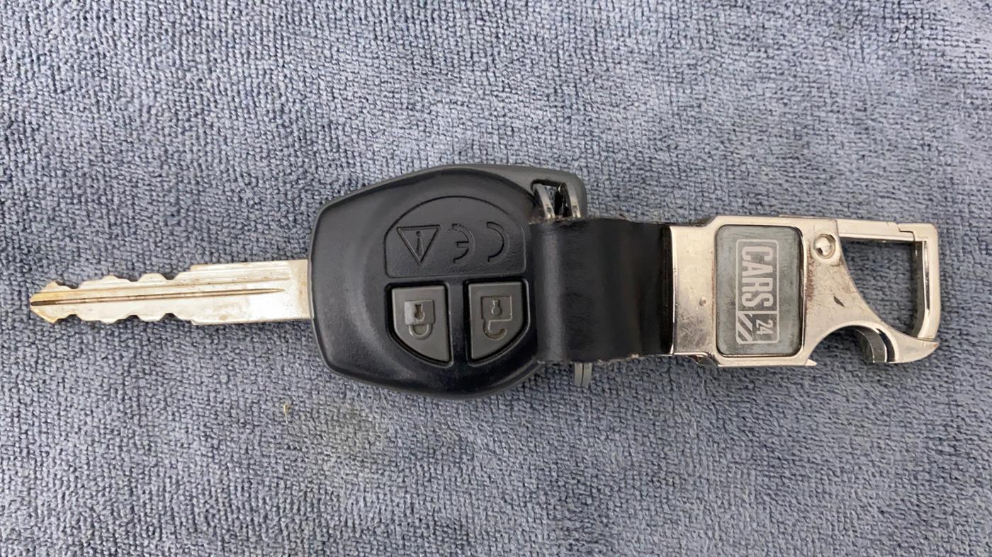 2019 Maruti Vitara Brezza ZDI AMT, Diesel, Automatic, 42,124 km, Key Close Up