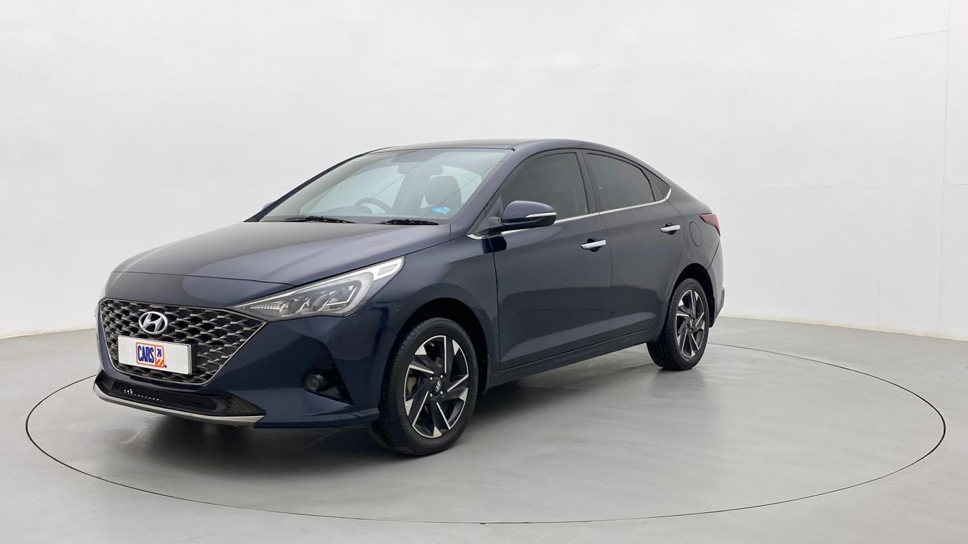 2020 Hyundai Verna SX (O) 1.5 CRDI, Diesel, Manual, 88,706 km, Left Front Diagonal