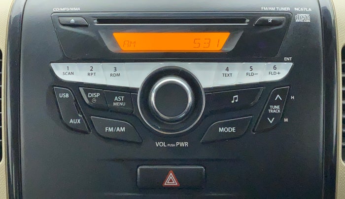 2017 Maruti Wagon R 1.0 VXI, Petrol, Manual, 31,574 km, Infotainment System
