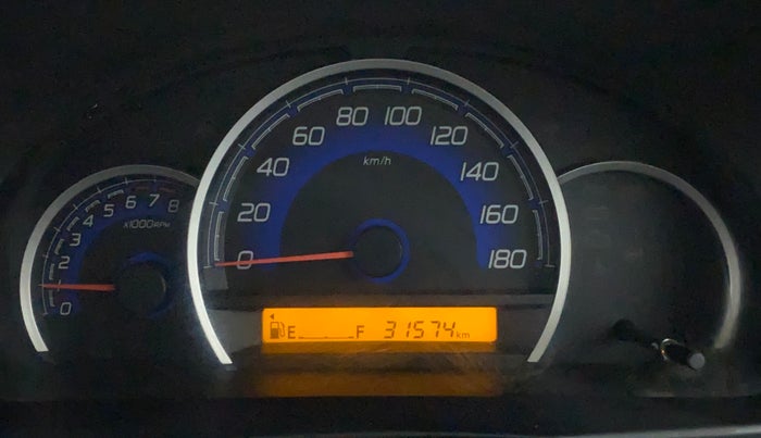 2017 Maruti Wagon R 1.0 VXI, Petrol, Manual, 31,574 km, Odometer Image