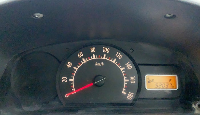 2010 Maruti Alto K10 LXI P, Petrol, Manual, 52,276 km, Odometer Image