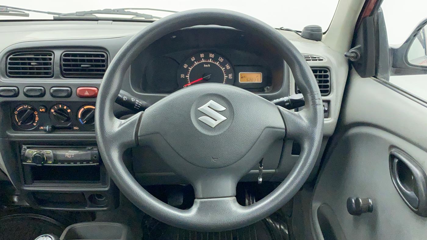 2010 Maruti Alto K10 LXI P, Petrol, Manual, 52,276 km, Steering Wheel Close Up