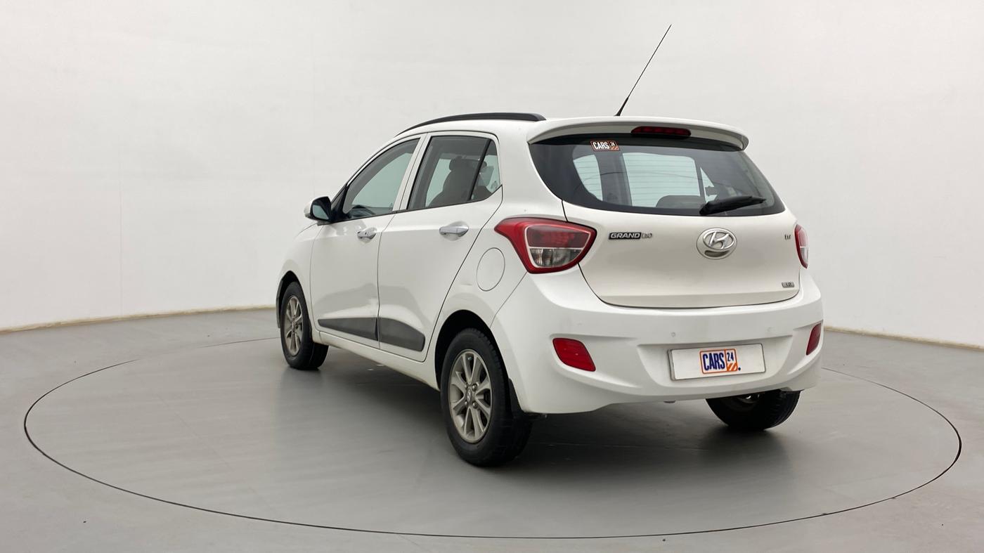 2015 Hyundai Grand i10 ASTA (O) 1.2 KAPPA VTVT, Petrol, Manual, 89,959 km, Left Back Diagonal