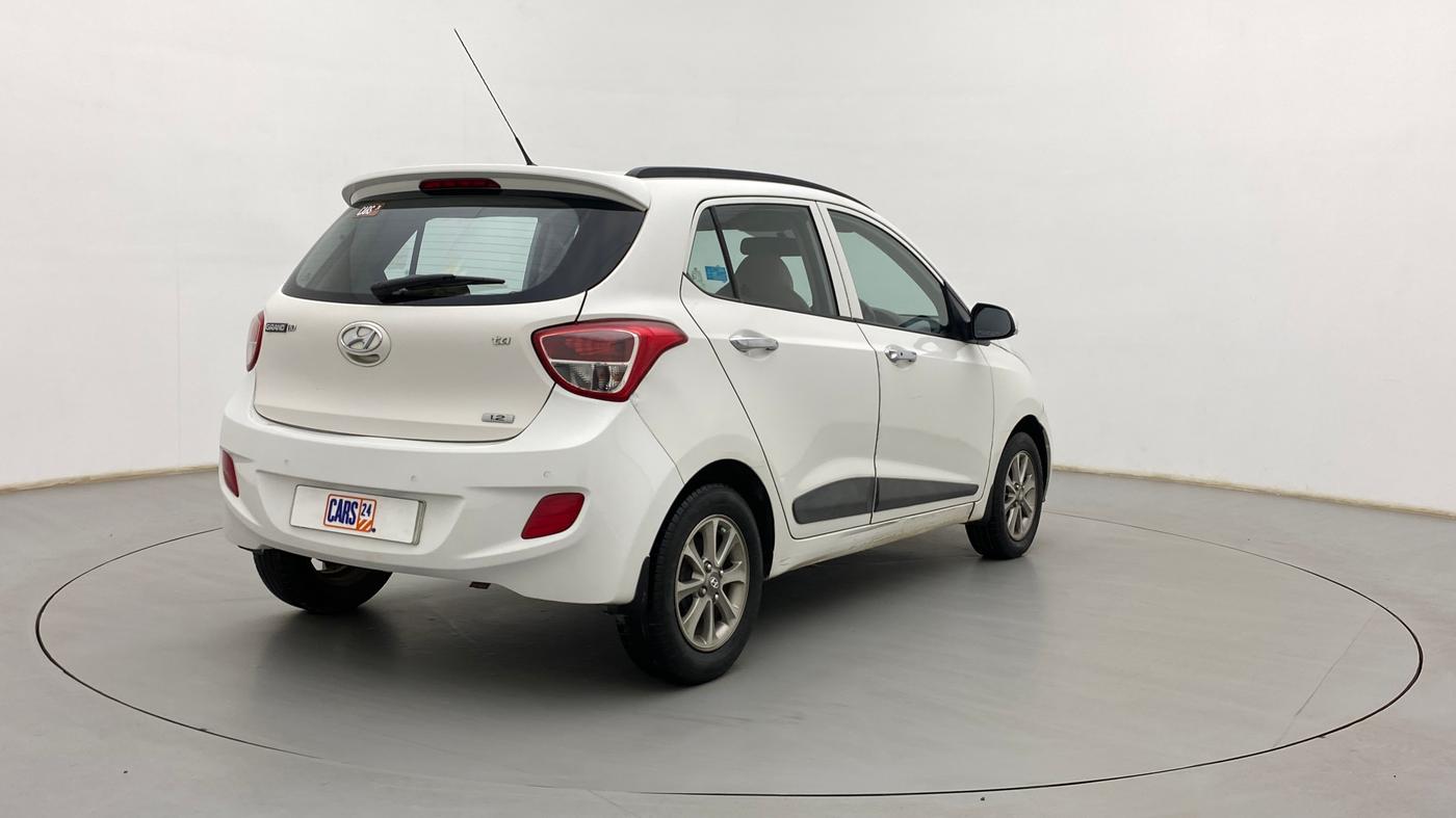 2015 Hyundai Grand i10 ASTA (O) 1.2 KAPPA VTVT, Petrol, Manual, 89,959 km, Right Back Diagonal