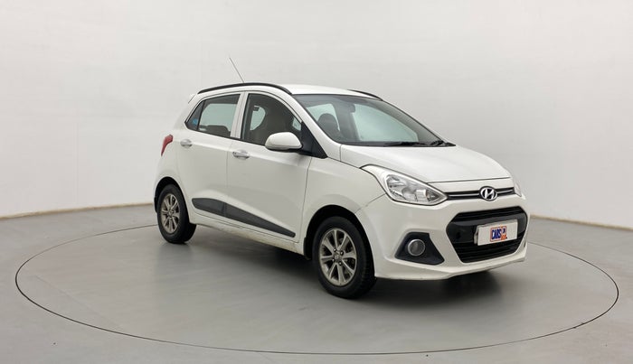 2015 Hyundai Grand i10 ASTA (O) 1.2 KAPPA VTVT, Petrol, Manual, 89,959 km, Right Front Diagonal