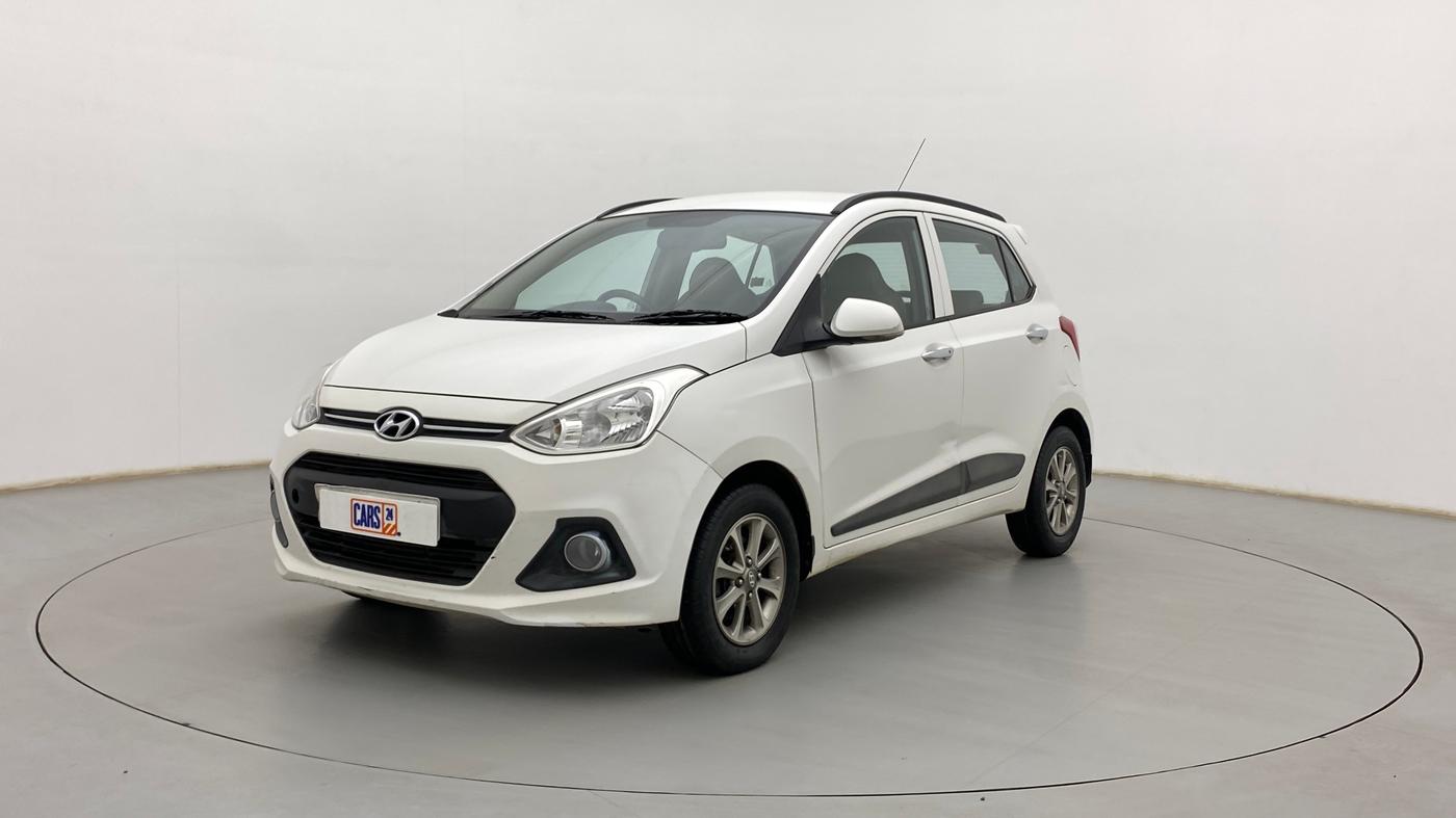 2015 Hyundai Grand i10 ASTA (O) 1.2 KAPPA VTVT, Petrol, Manual, 89,959 km, Left Front Diagonal
