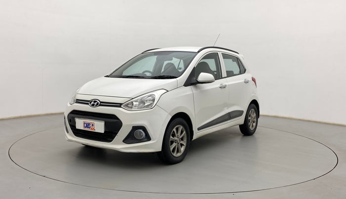 2015 Hyundai Grand i10 ASTA (O) 1.2 KAPPA VTVT, Petrol, Manual, 89,959 km, Left Front Diagonal