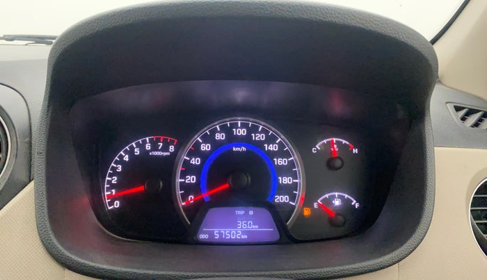 2015 Hyundai Grand i10 MAGNA 1.2 KAPPA VTVT, Petrol, Manual, 57,466 km, Odometer Image