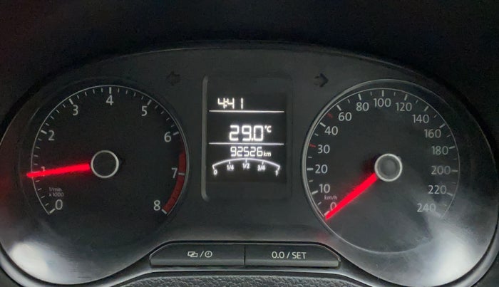 2017 Volkswagen Polo TRENDLINE 1.2L PETROL, Petrol, Manual, 92,205 km, Odometer Image