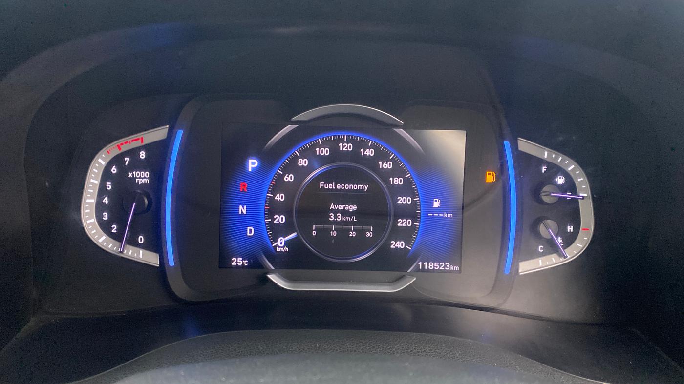 2020 Hyundai Creta SX (O) 1.4 TURBO DCT, Petrol, Automatic, 1,18,522 km, Odometer Image