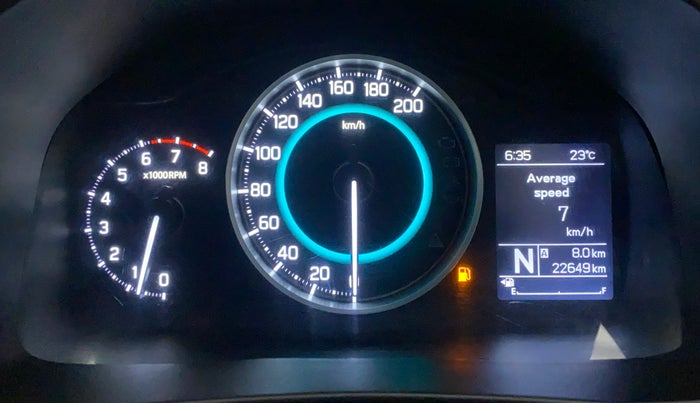 2022 Maruti IGNIS ZETA 1.2 AMT, Petrol, Automatic, 22,649 km, Odometer Image