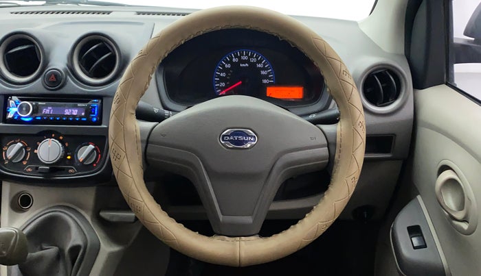 2014 Datsun Go T, Petrol, Manual, 63,789 km, Steering Wheel Close Up