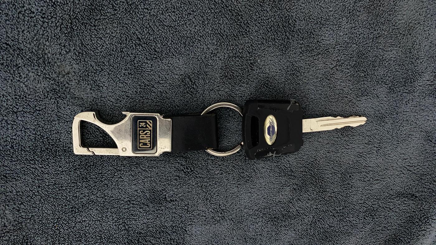 2014 Datsun Go T, Petrol, Manual, 63,789 km, Key Close Up