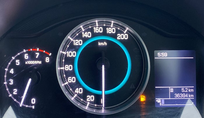 2018 Maruti IGNIS DELTA 1.2, Petrol, Manual, 36,393 km, Odometer Image