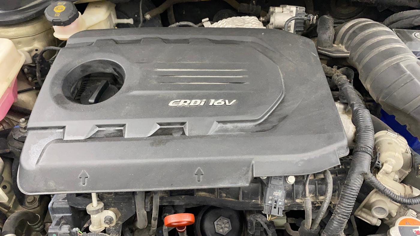 2021 KIA SONET GTX PLUS 1.5 AT, Diesel, Automatic, 53,919 km, Engine View