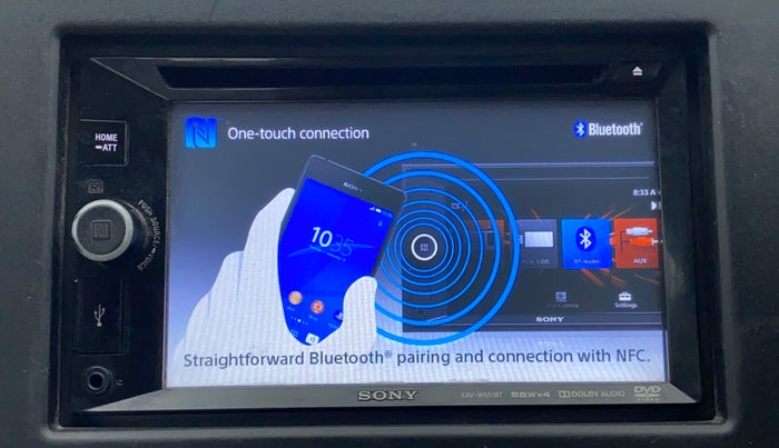 2018 Maruti Dzire VXI, Petrol, Manual, 74,628 km, Infotainment System