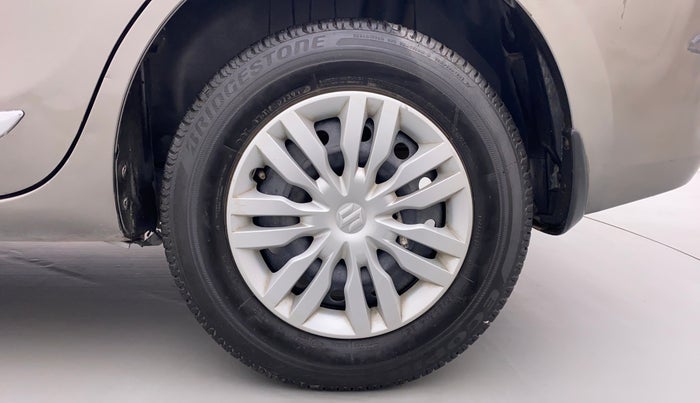 2018 Maruti Dzire VXI, Petrol, Manual, 74,628 km, Left Rear Wheel