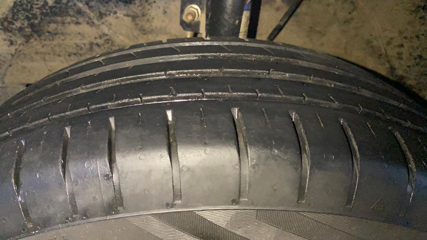 2024 Maruti Baleno DELTA PETROL 1.2, Petrol, Manual, 46,091 km, Left Front Tyre Tread