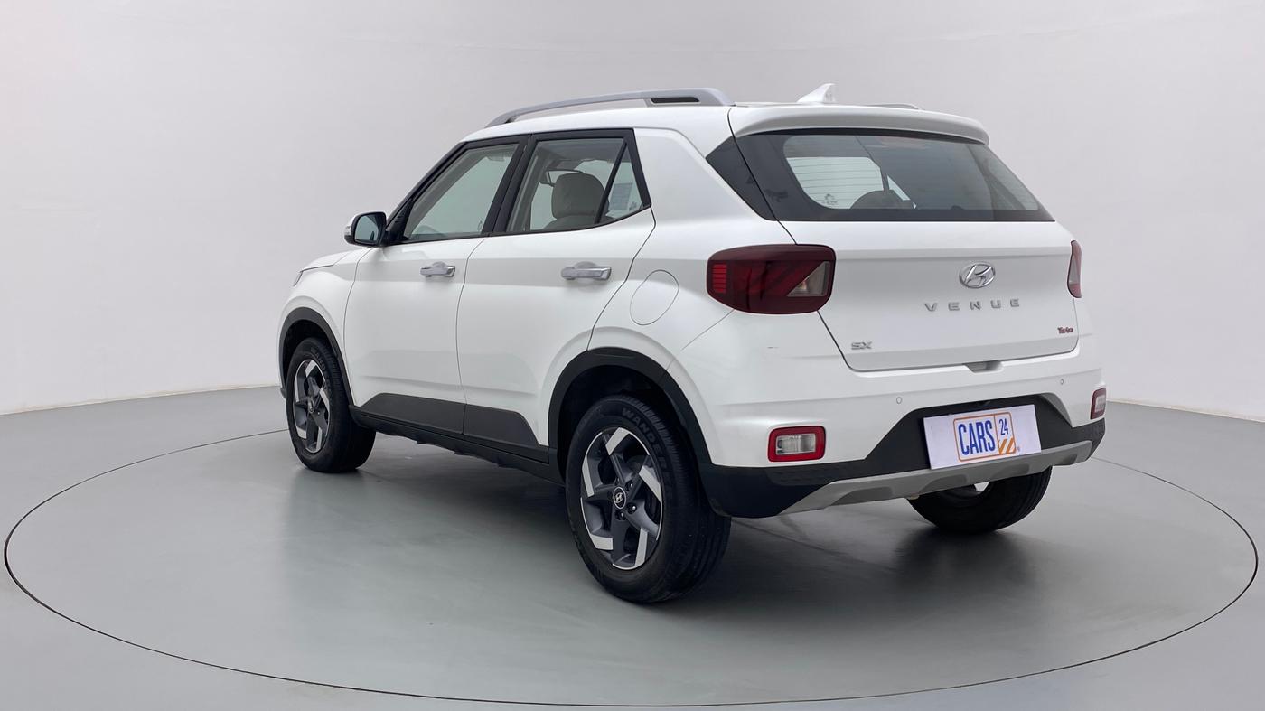 2019 Hyundai VENUE 1.0 TURBO GDI SX+ AT, Petrol, Automatic, 31,757 km, Left Back Diagonal