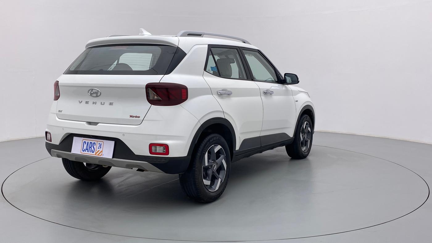 2019 Hyundai VENUE 1.0 TURBO GDI SX+ AT, Petrol, Automatic, 31,757 km, Right Back Diagonal