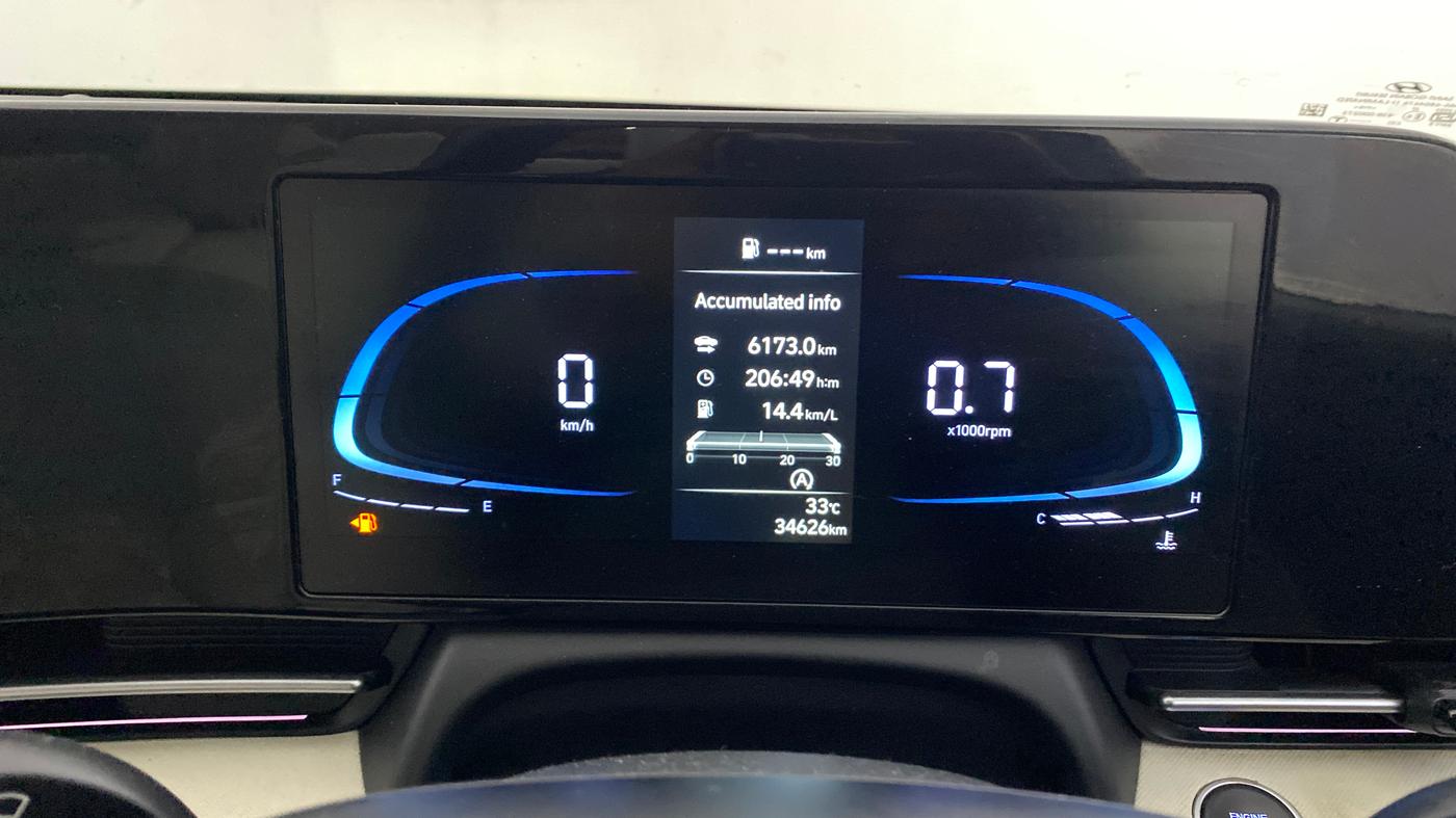 2023 Hyundai Verna SX 1.5 l MPI, Petrol, Manual, 34,625 km, Odometer Image