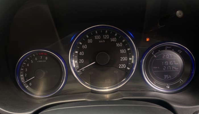 2015 Honda City 1.5L I-VTEC VX, Petrol, Manual, 1,19,166 km, Odometer Image