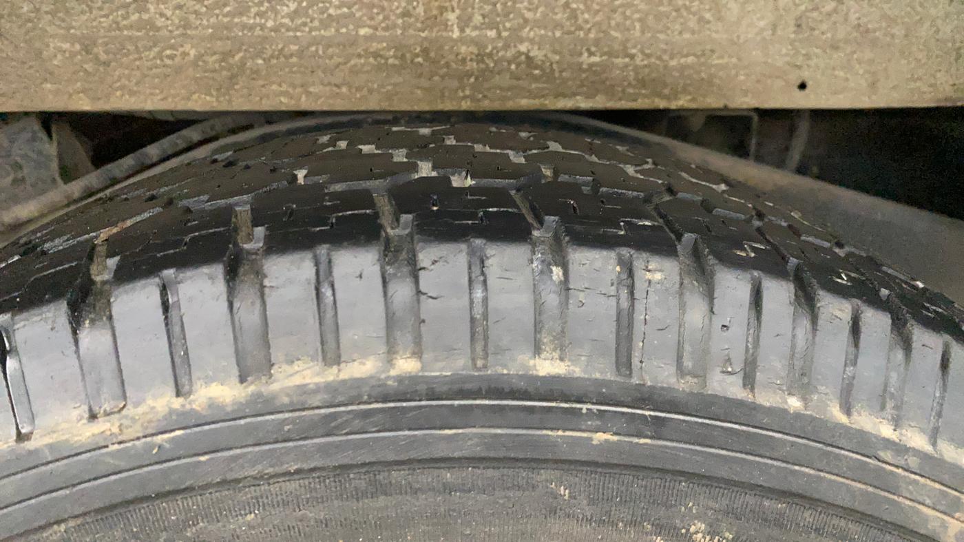 2020 Mahindra Bolero POWER PLUS SLE, Diesel, Manual, 92,722 km, Left Rear Tyre Tread