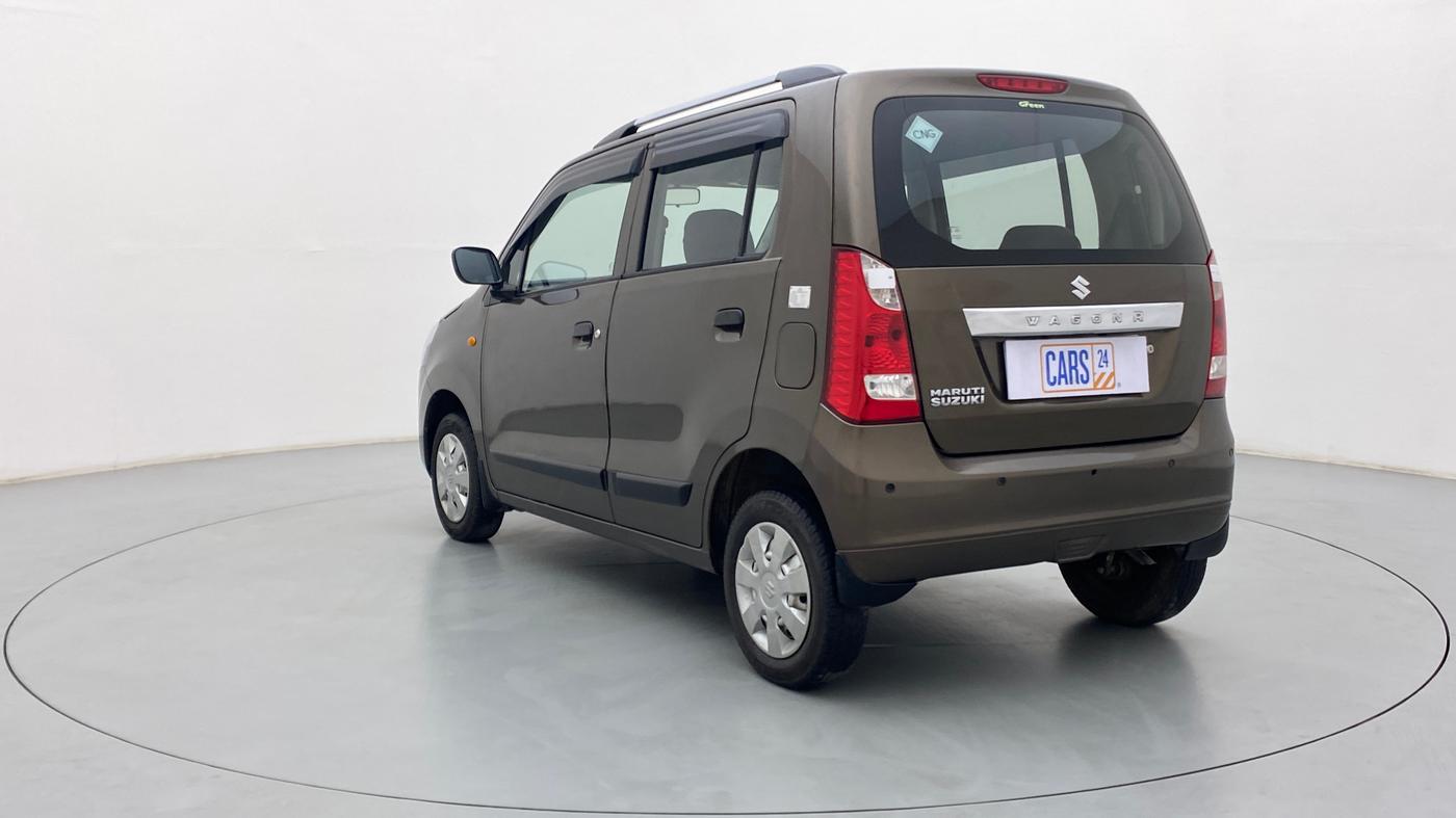 2018 Maruti Wagon R 1.0 LXI CNG, CNG, Manual, 50,257 km, Left Back Diagonal