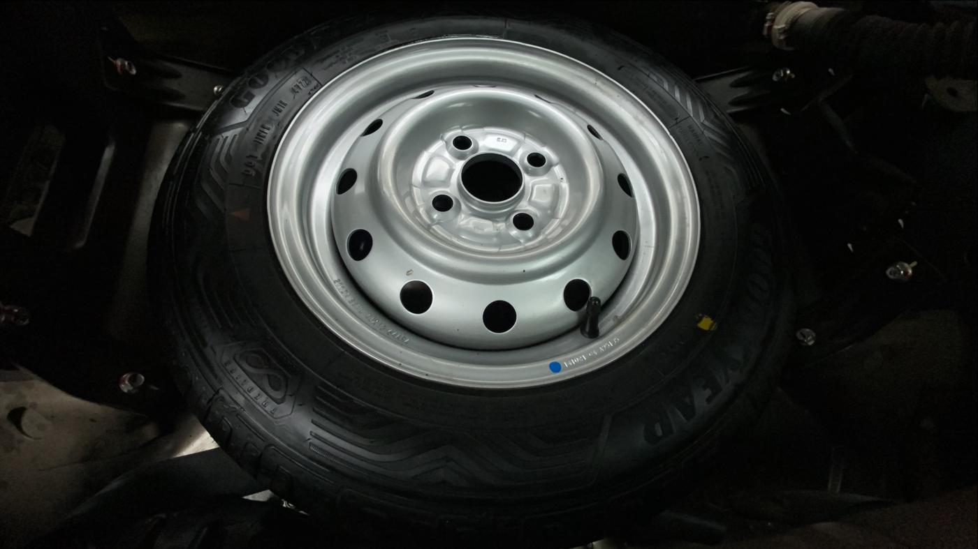 2018 Maruti Wagon R 1.0 LXI CNG, CNG, Manual, 50,257 km, Spare Tyre