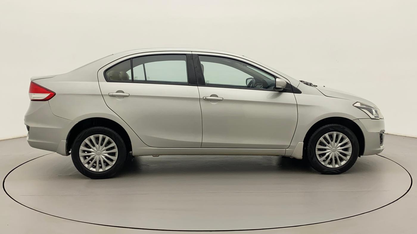 2017 Maruti Ciaz DELTA 1.4 MT PETROL, Petrol, Manual, 1,03,104 km, Right Side View