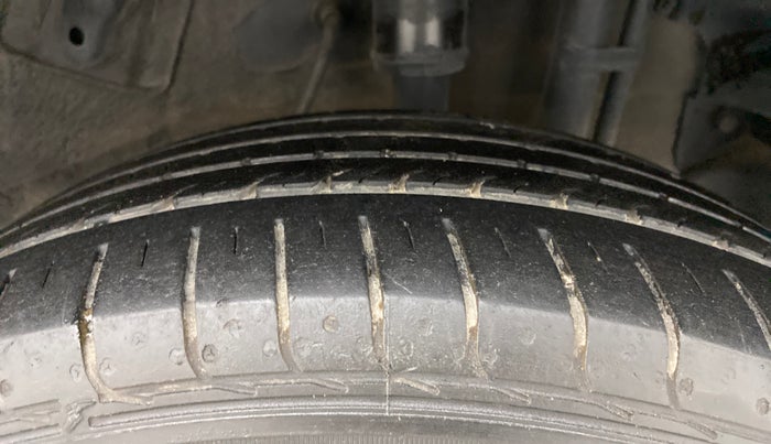 2019 Tata NEXON KRAZ MT PETROL, Petrol, Manual, 28,070 km, Left Rear Tyre Tread