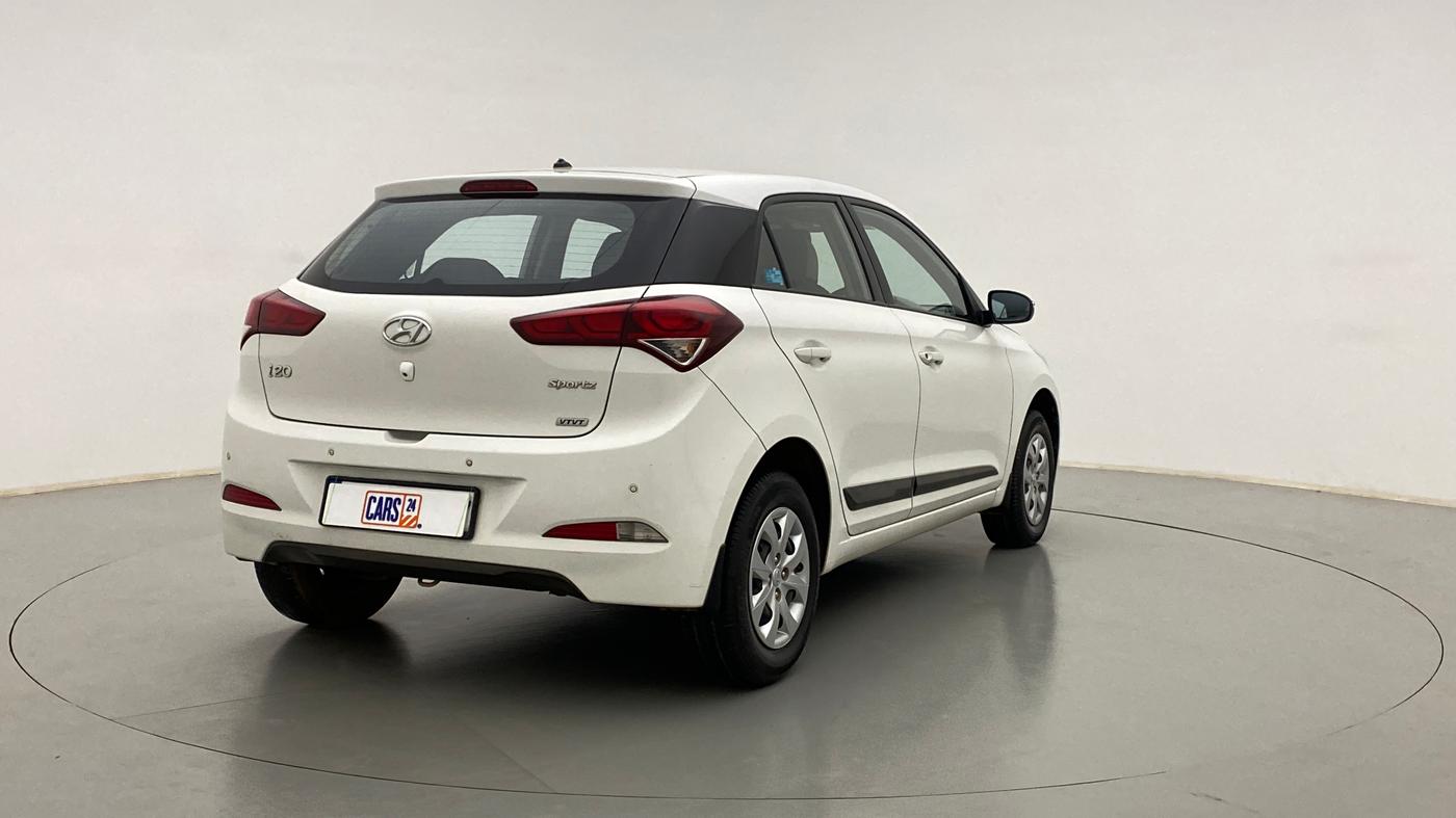 2016 Hyundai Elite i20 SPORTZ 1.2, Petrol, Manual, 71,457 km, Right Back Diagonal