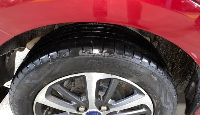 2020 Ford Figo Aspire TITANIUM 1.2 PETROL, Petrol, Manual, 60,035 km, Right Rear Tyre Tread